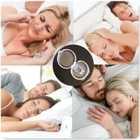 Magnetic Anti Snore Device Stop Snoring Nose Clip Easy Breathe Improve Sleeping Aid Apnea Guard Night Device With Case 1/2/4PCS 2