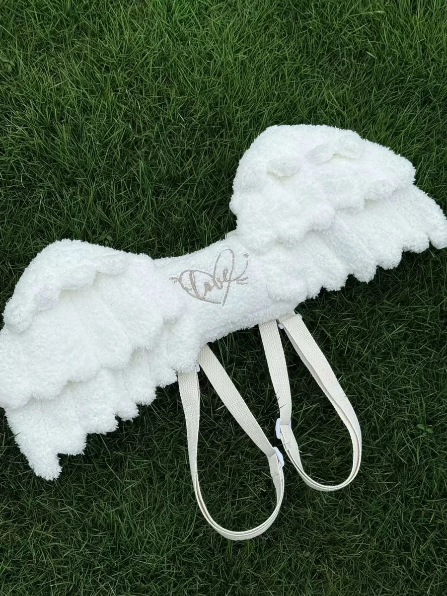 Angel wings backpack