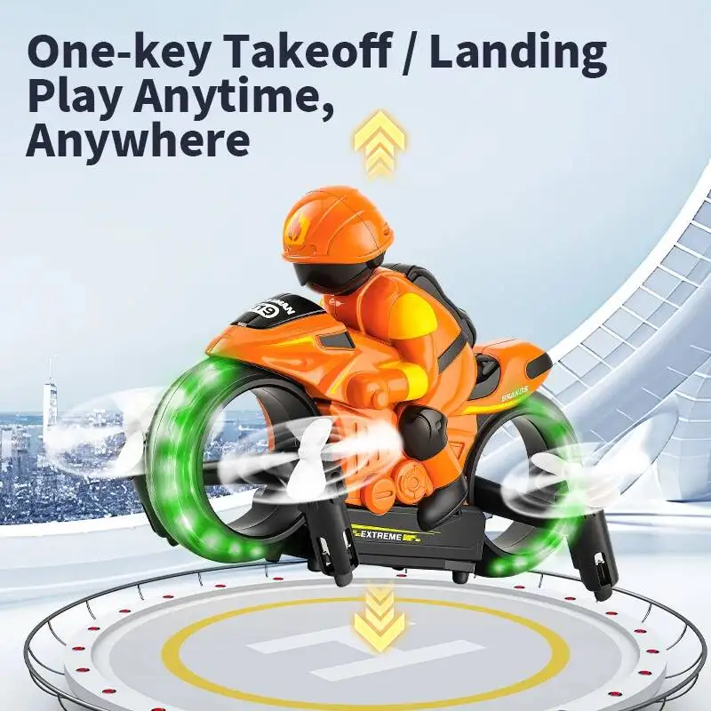 JJRCH141 Auto Telecomandata 2-in-1, Aeromobile Telecomandato, Rotazione a 360 Gradi, Modalità Headless, Aereo Elettrico per Bambini - Image 4