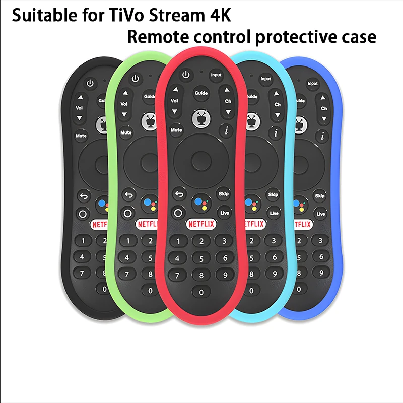 TV Remote Control Silicone Cover for TiVo Stream 4K
