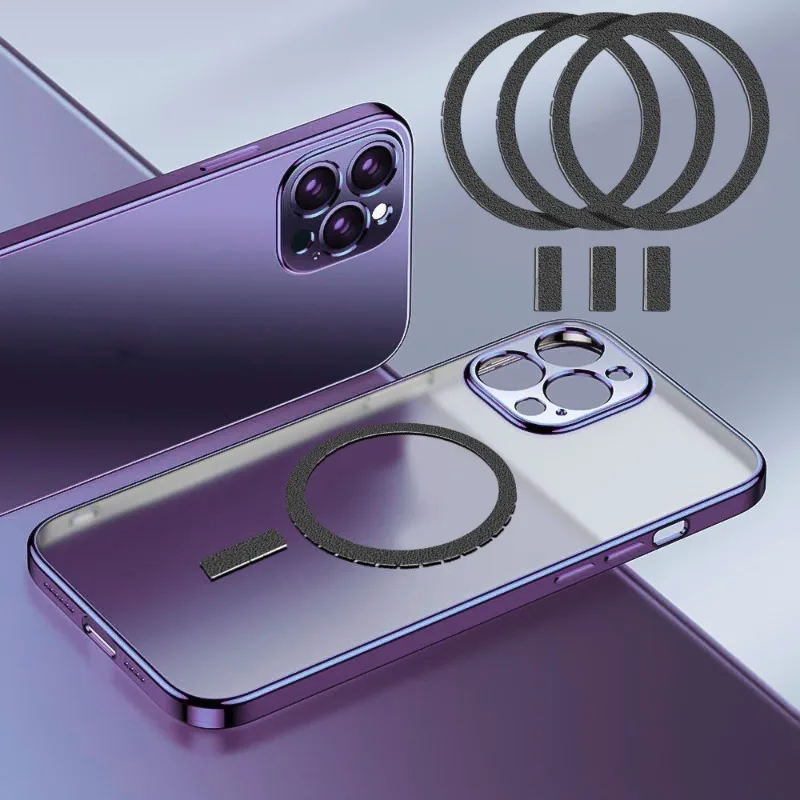 Enhanced Magnetic Ring Wireless Charging Circle Sticker Plate for Magsafe Compatibility