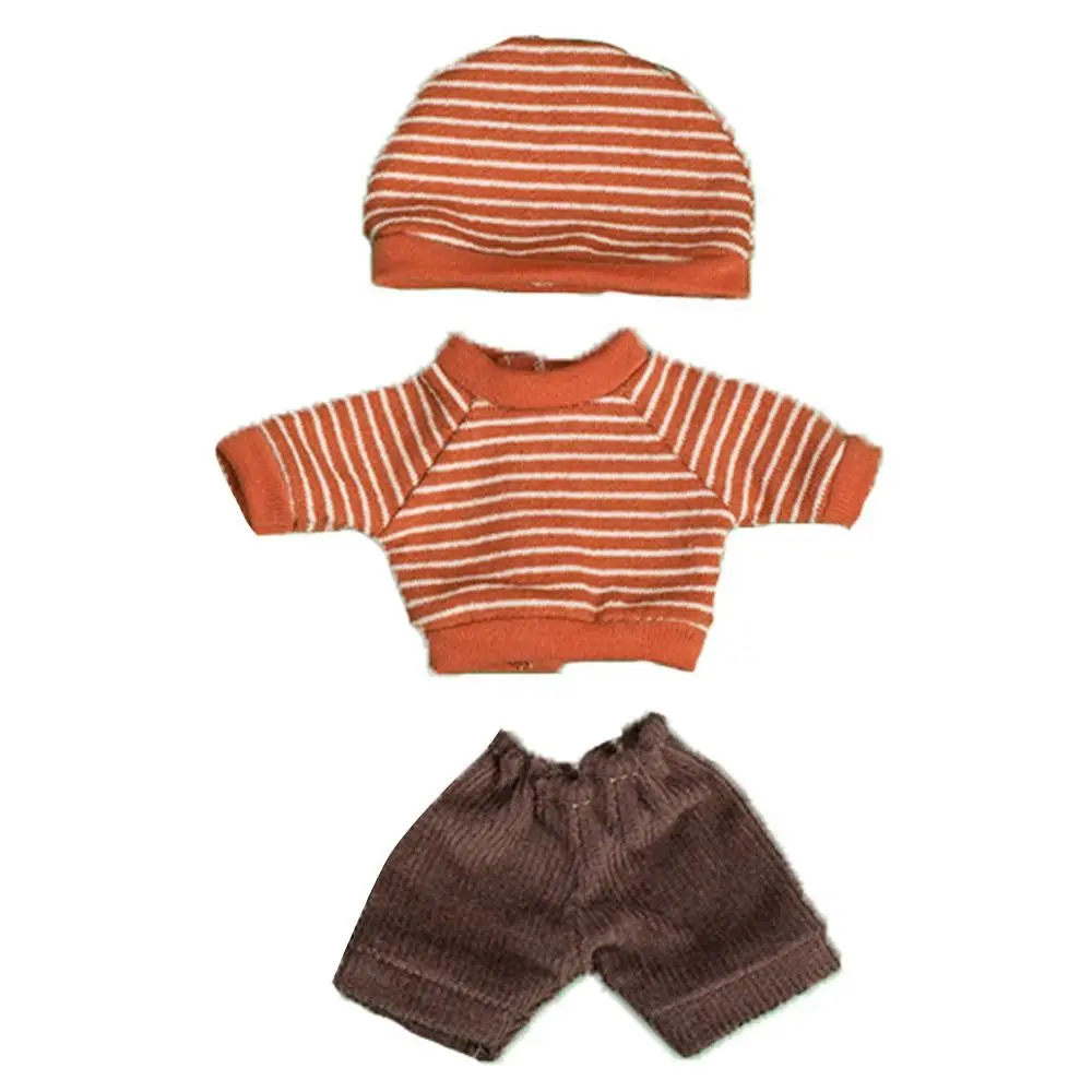 16cm Doll Clothes High-end Dress Up Mini Cute Dolls Skirt Suit Jeans Pants T-shirt Skirt Suit Kids Gift Toy DIY Doll Accessories