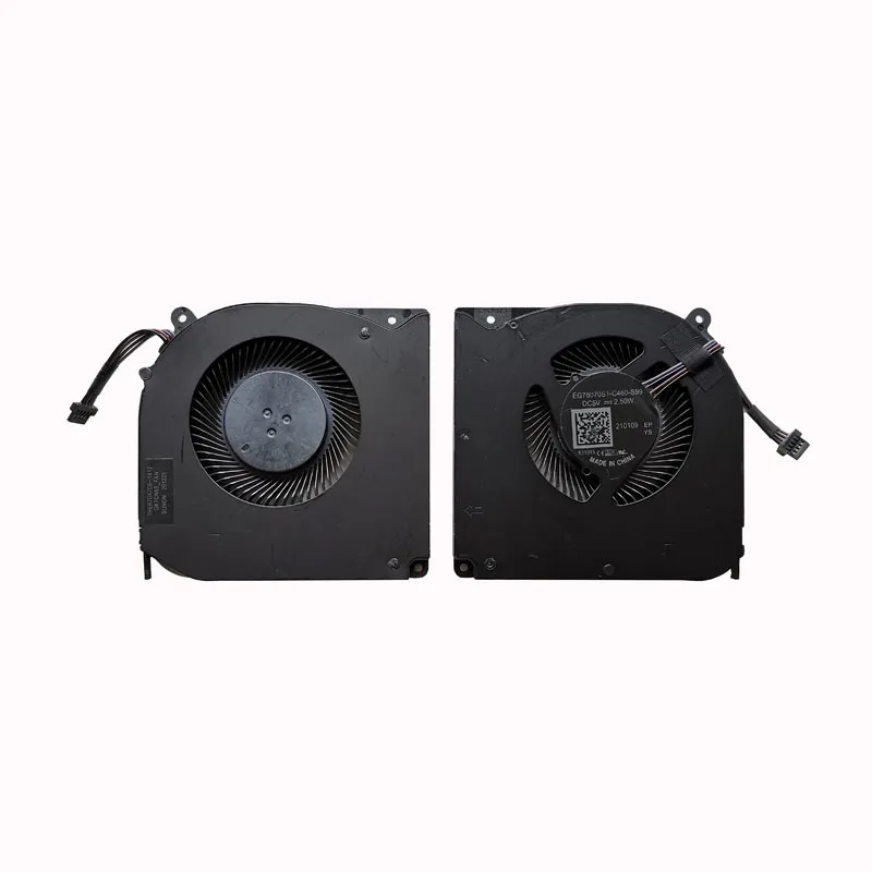 Laptop Cpu Gpu Fan para Tongfang Gk7cn6s Gk7cn5s Gk7cp7s Ther7gk7c61412 4pin Novo - Imagem 3