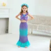 Purim Party Costumes for Baby Girls Princess Ariel Dress The Little Mermaid Cosplay Birthday Halloween Christmas Xms Gown 3