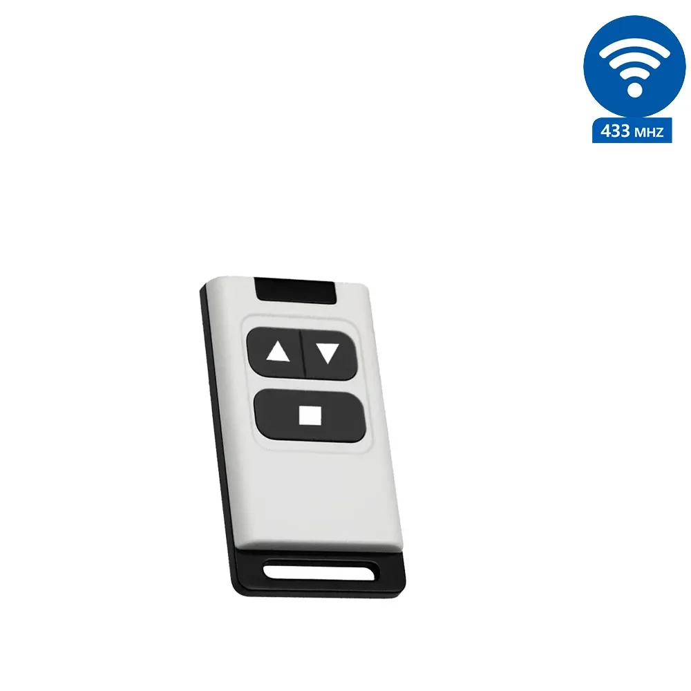 433MHz 110V 220V Curtain Blind Switch,2 Way Wireless Remote Control Roller Shutter Module Receiver Transmitter,for Motor Gate
