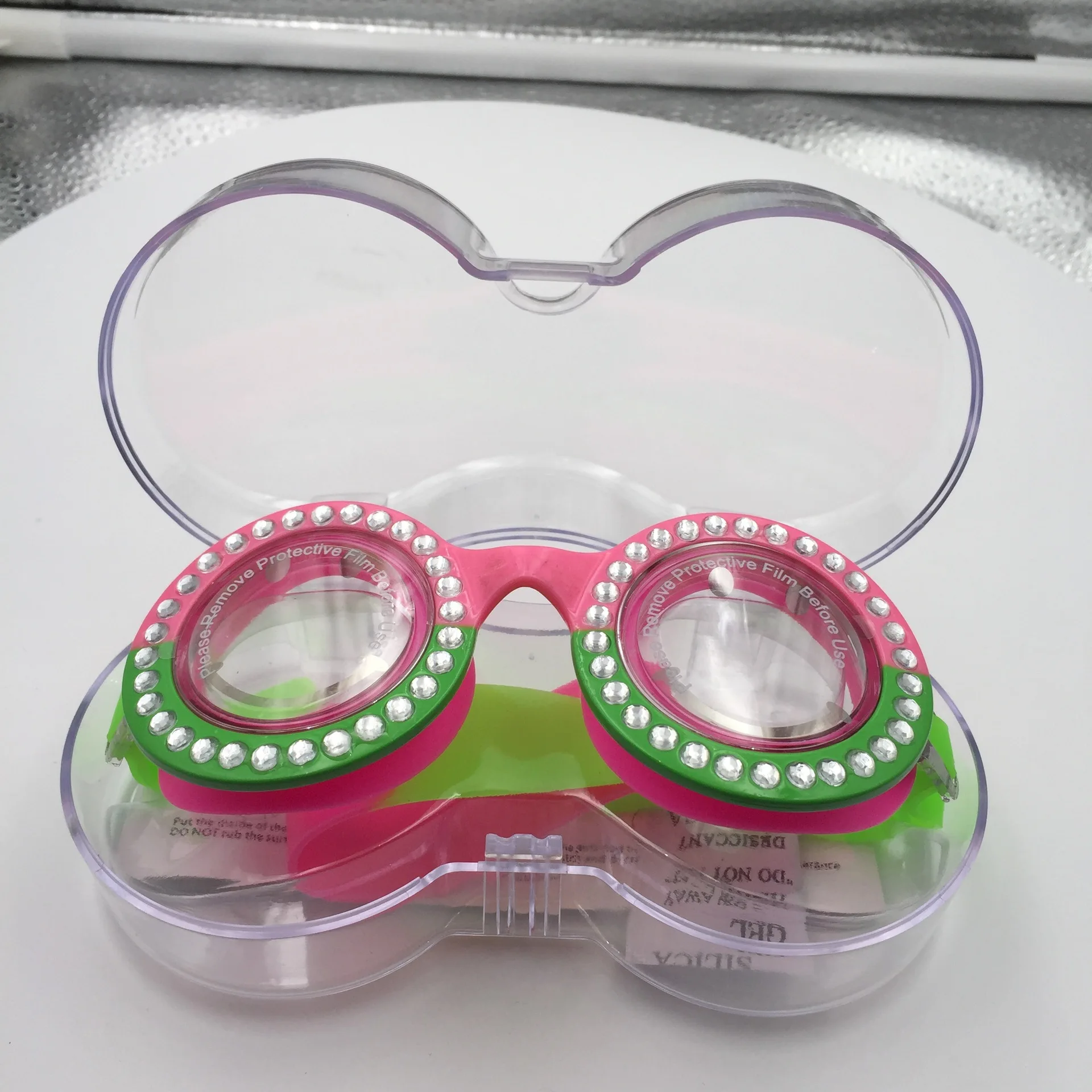 Children's Cartoon Baby Swimming Goggles Kids Swimming Goggles Private Waterproof anti-fog Mirror Goggles Swim Glasses 4
