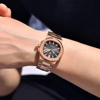 2025 New PAGANI DESIGN Rose Gold Men's Watches Luxury Automatic Watch For Men Mechanical Wristwatch Waterproof AR Sapphire Clock 2