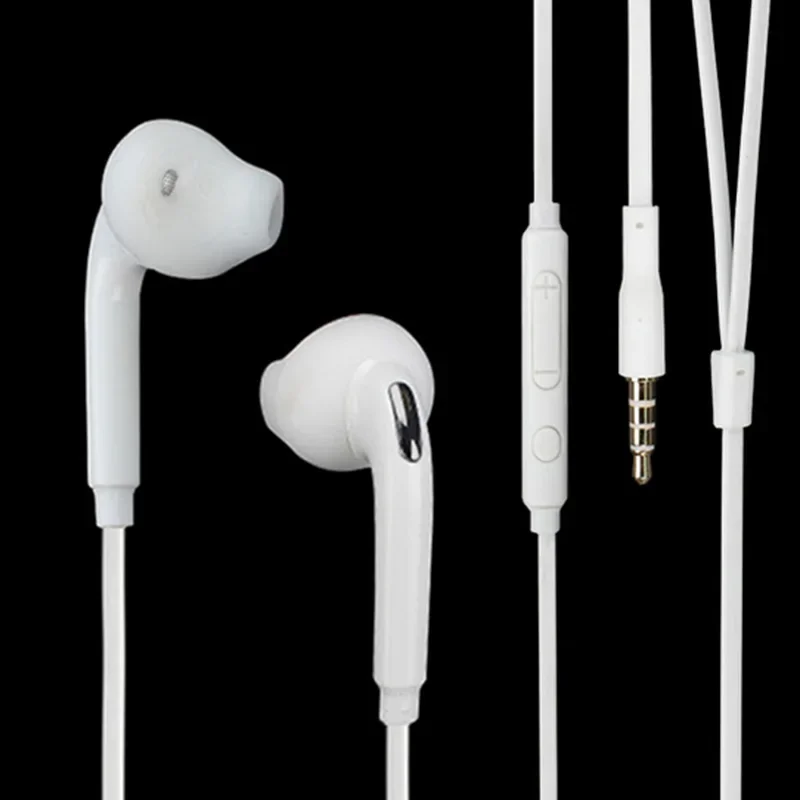 Wired 3.5mm Headphones In-ear Headphones With Microphone For Huawei Xiaomi S6 Mobile Phone Earphone Earbuds