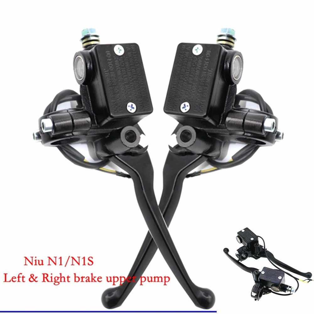 

Niu E-scooter Front Rear Brake Master Cylinder Lever Upper Pump Original Left Right Hydraulic Brake Lever For Niu N1 N1S U1 M+