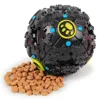 Pet Dog Molars Bite Sound Toy Leaky Food Ball Dog Sounding Squeaky Ball For Large Medium And Small Dogs Educational Toy 6