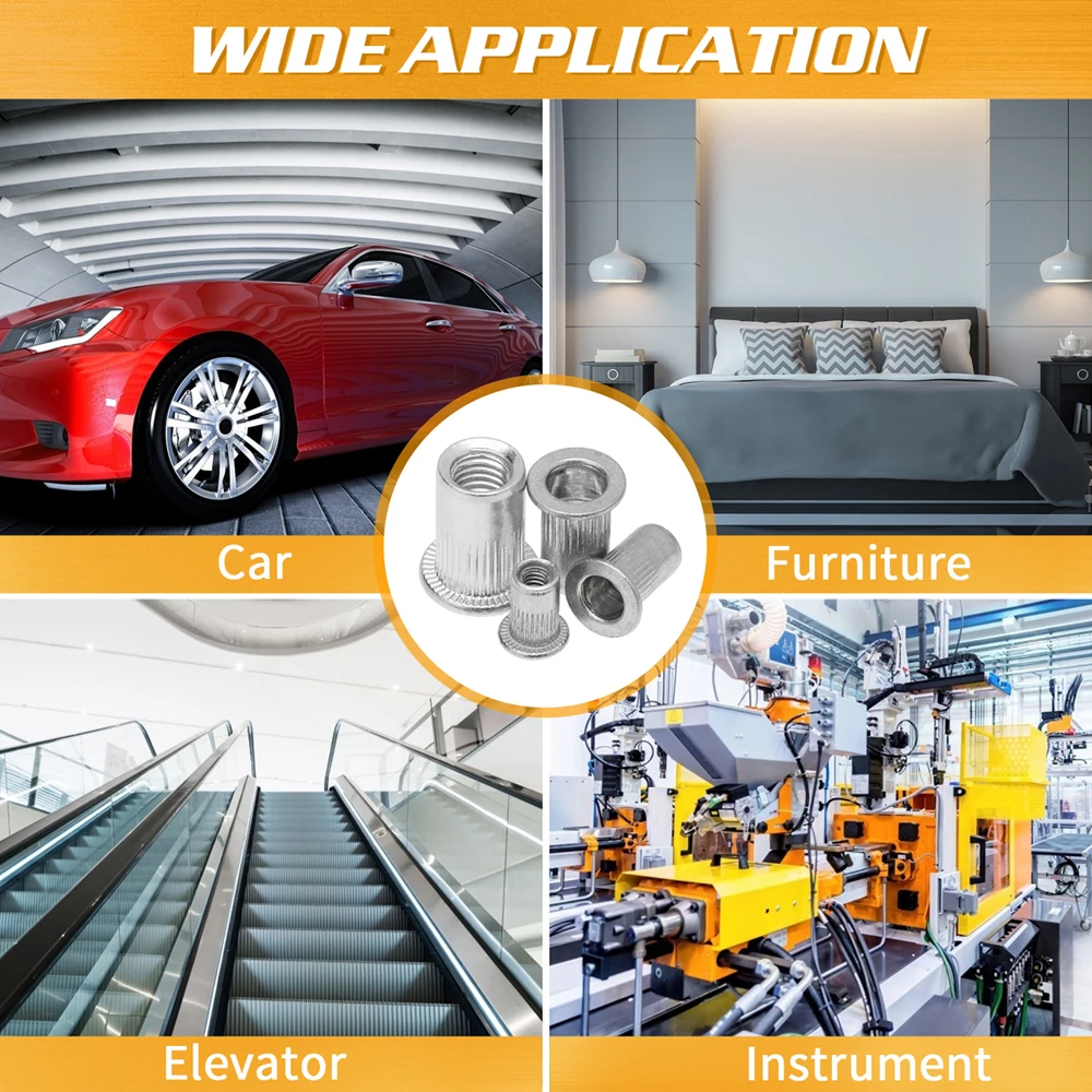 Dado Rivetto - E TFM/C - Specialinsert S.r.l. - Esagonale / In Acciaio - Foto 2