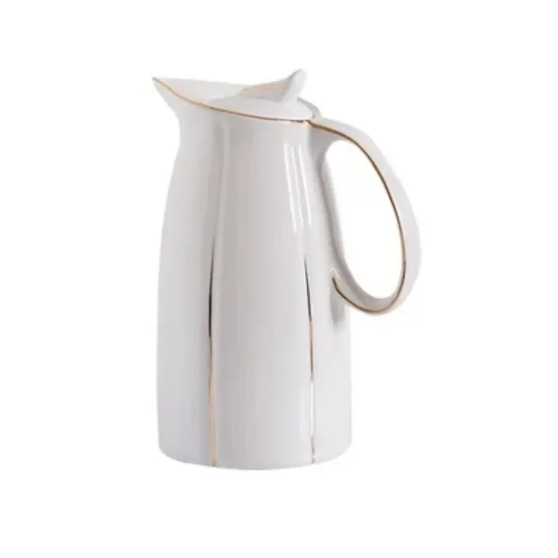 

1.5L / 2L Ceramic Pitchers Water Bottles Cold Kettle No Explosion Jug Large Capacity Household Ceramic Thermos