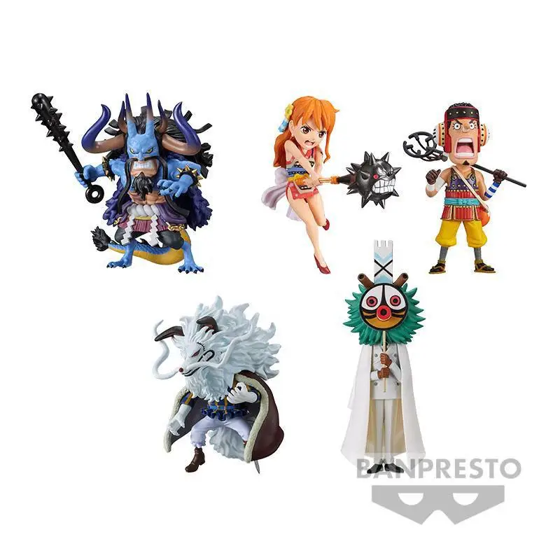 BANDAI BANPRESTO ONE PIECE WCF The island of ghosts-5-6-7-8
