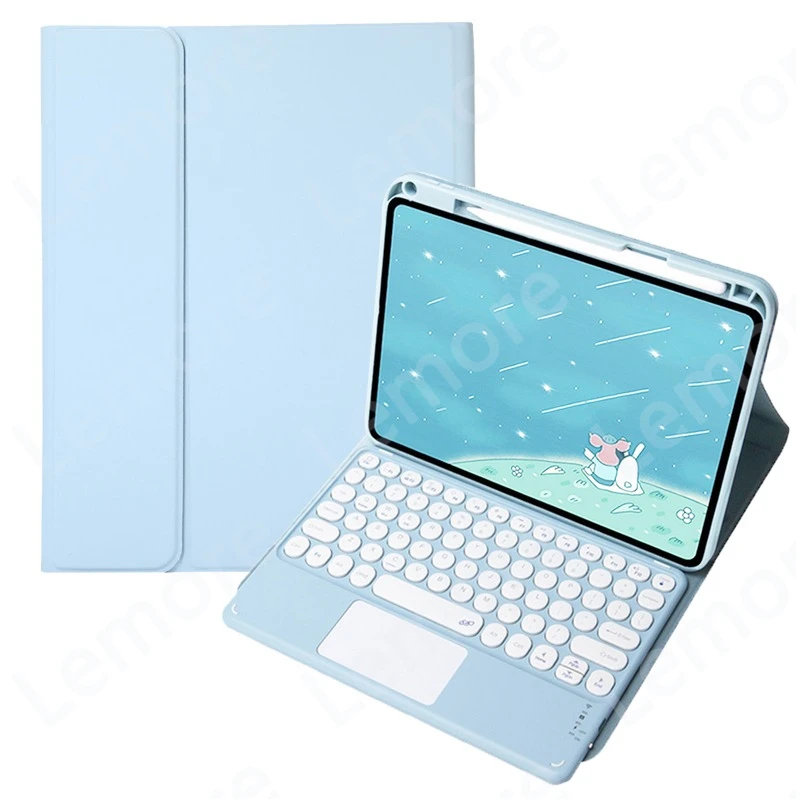 Enhanced Keyboard Case with Trackpad and Pencil Slot