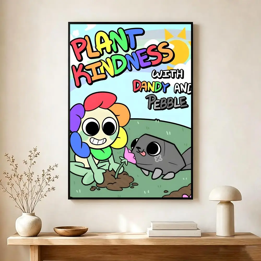 Casual Game Inspired World Art Print Poster - Decorative Mural for Home Decor Gifts (Unframed)