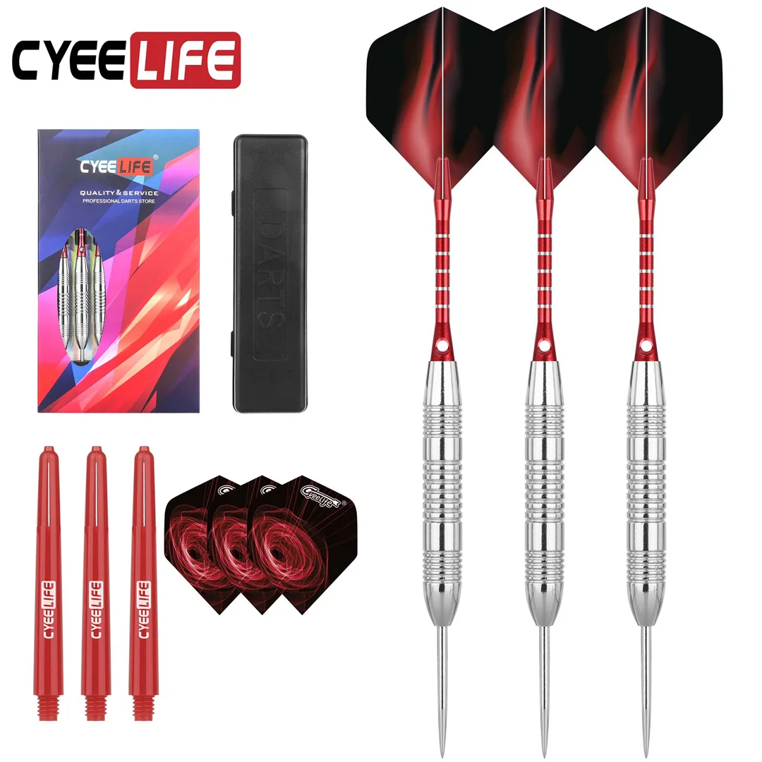 CyeeLife3Pcs21gharddartsteelneedletrainingbarentertainmentintegratedfallresistant