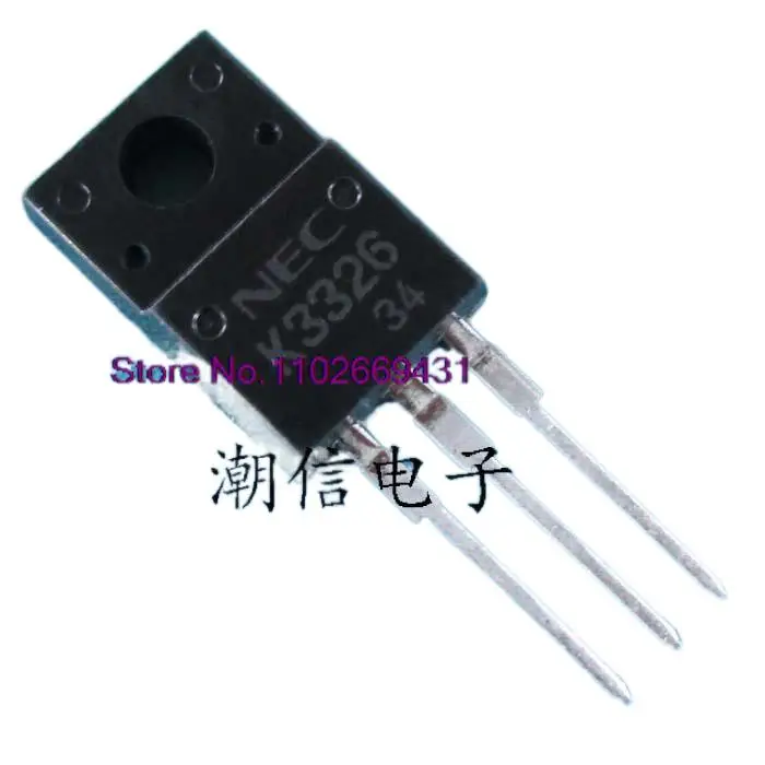 

5PCS/LOT K3326 2SK3326 10A 500V Original, in stock. Power IC