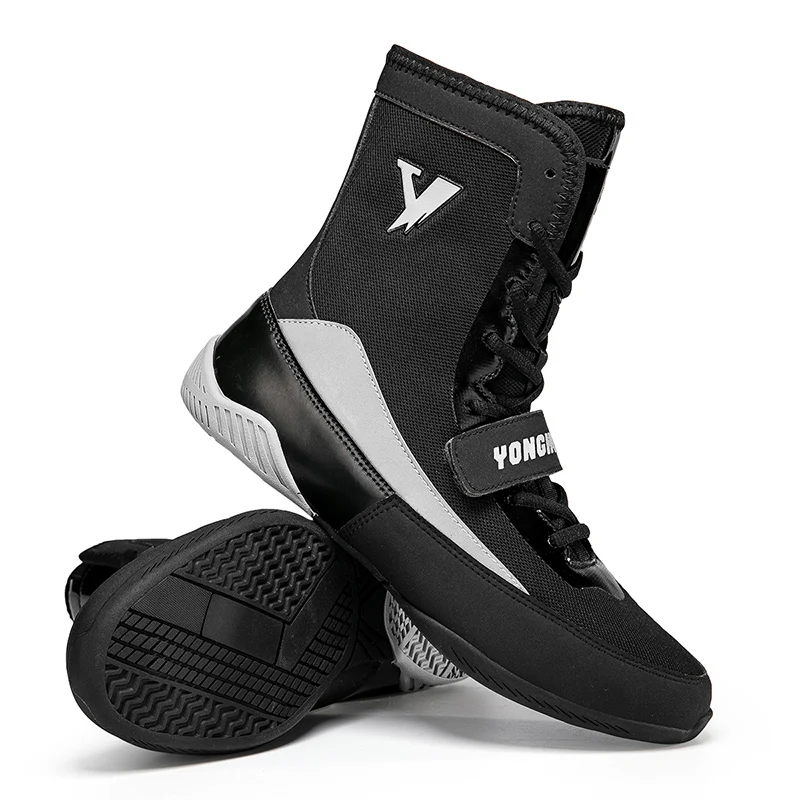 Men Boxing Shoes Luxury Wrestling Sneakers Comfortable Gym Footwears Women Boxing Sneakers