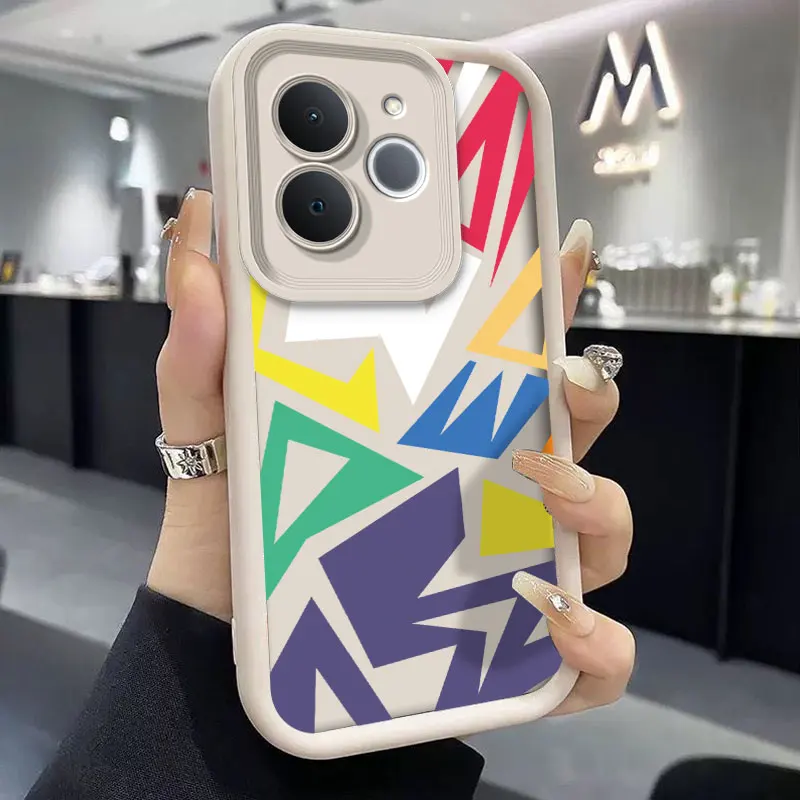 Fashion Graffiti Matte Silicone Shockproof Phone Case