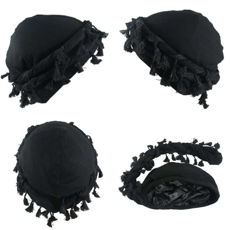 Men Head Wrap Sweat Wicking Pirate Hat Climbing Riding Sports Headwear Dropship