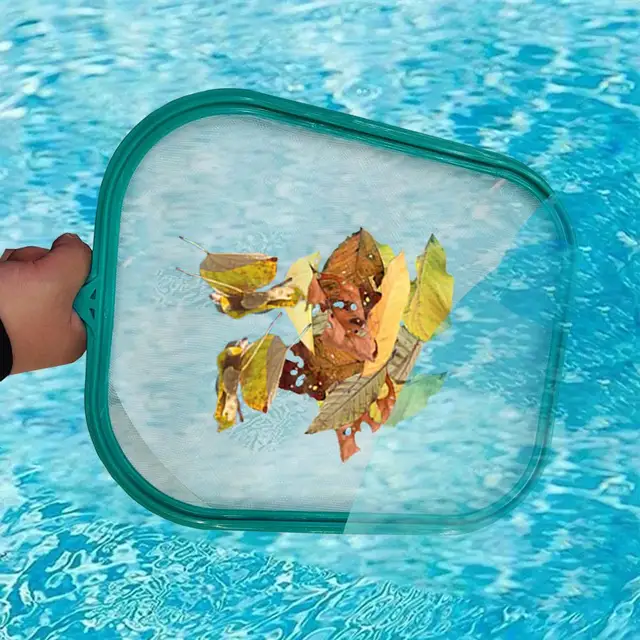 Könnyű Medence Nettó Kopásálló Levélképzőháló Finom Háló Úszómedence Törmelék Tisztító Szerszám - Image 6