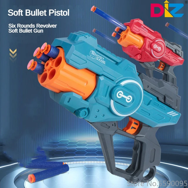 Pistolet jouet manuel pour enfants, balles molles, kits de fléchettes en  plastique, odorjouet, bl84de fléchettes à longue portée, jouets pour  enfants, cadeau de Noël - AliExpress