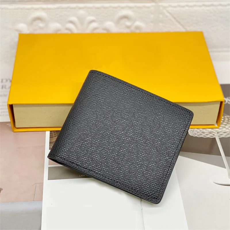 

Новый роскошный дизайнерский брендовый классический мужской кошелек кожаный женский кошелек модная сумка для паспорта и кредитных карт
