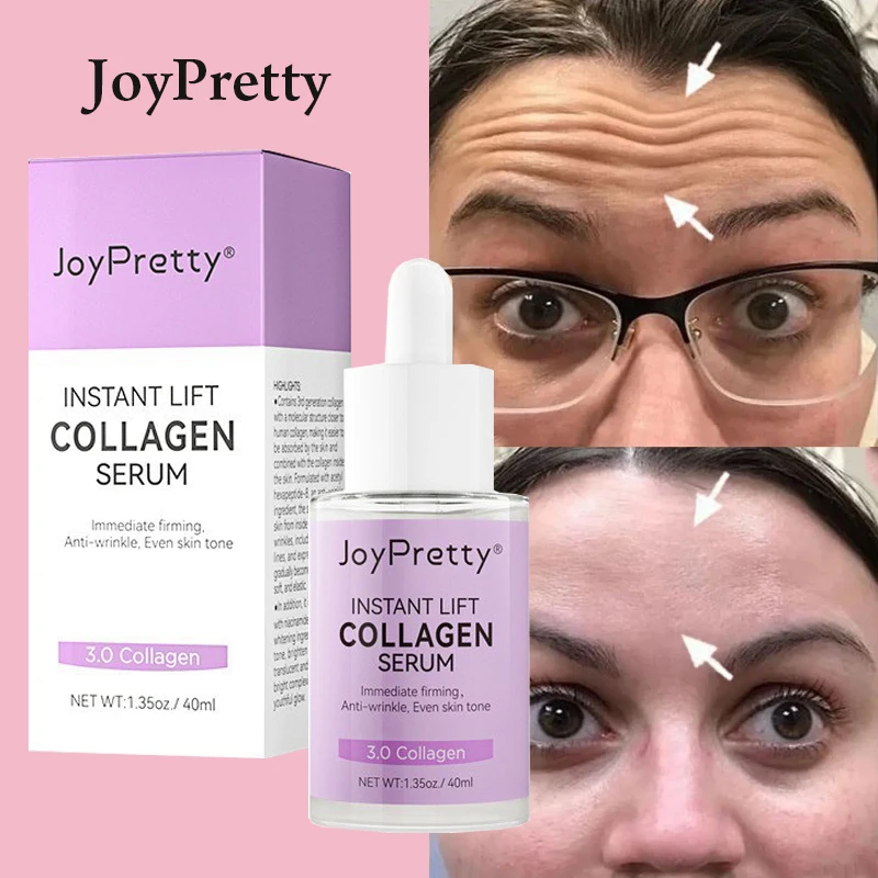 

Collagen Anti-Wrinkle Face Serum Hyaluronic Acid Removal Forehead Wrinkle Fine Lines Firming Lift Moisturizing Korean Skin Care