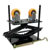 Clamp Range 20mm-600mm Self Adjustable Pipe Fittings Welding Roller Frame Cylinder Welding Support Bracket Loda Bearing 400kg 3