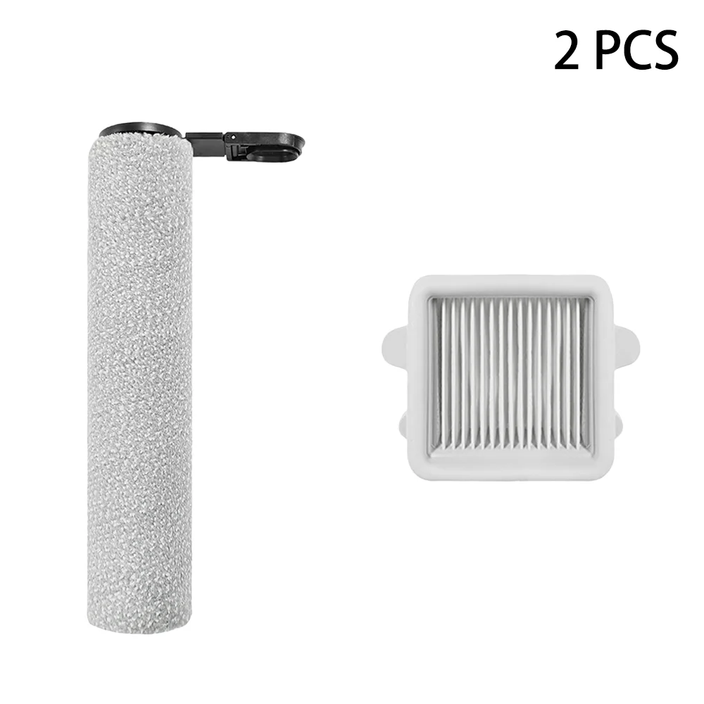 Kit Ricambio Spazzole E Filtri HEPA Per Roborock F25/F25 ALT - 2 Rulli + 2 Filtri - Compatibile