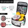 Cartoon Ladies Nurse Lunch Boxes Cute Enfermera En Apuros Lunch Bags for Nurse Insulated Food Container 4