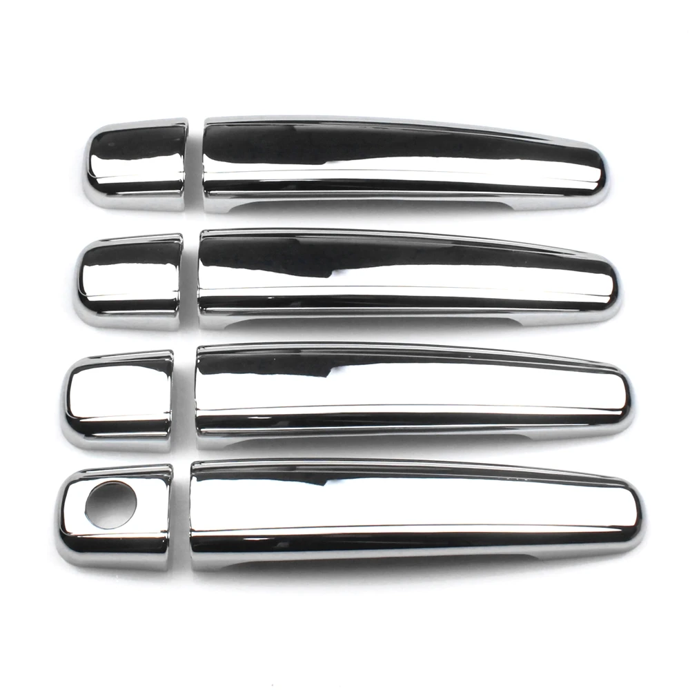 

Аксессуары для стайлинга автомобиля, накладка на дверную ручку, хромированная внешняя отделка для Peugeot 307, Citroen C3 I