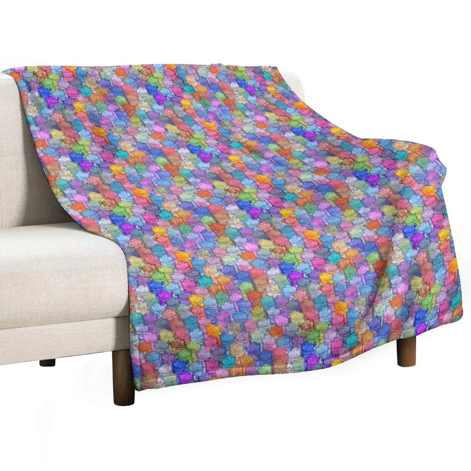 

Hippo Disco Throw Blanket Extra Large Throw Blanket Nap Blanket For Sofa sofa