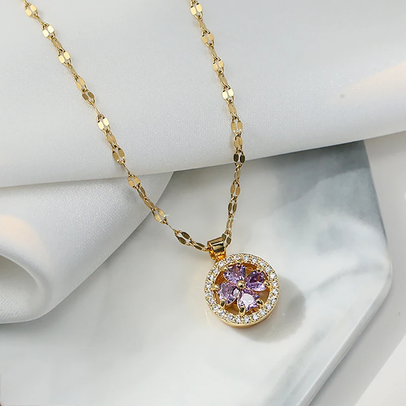 14K Gold Plated 3-Layer Necklace Set For Women - Adjustable Moon & Star Snake/Rope/Curb Chains - View #10