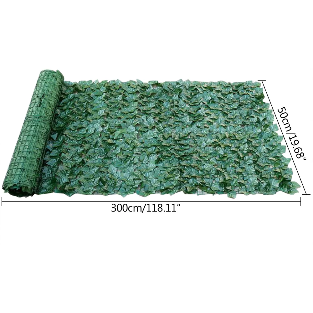 Artificial Plants Grass Wall Panel Hedge Greenery UV Protection Green Decor Privacy Fence Backyard Screen Wedding Party Decor