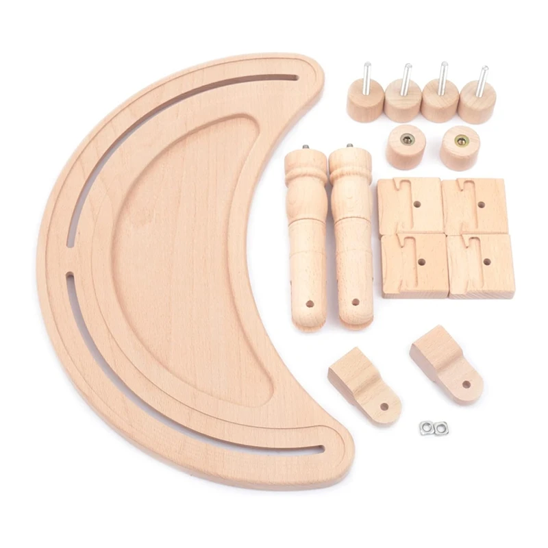 Adjustable Embroidery Stand, Rotated Stand Beech Wood Embroidery Hoop Holder For Arts Crafts Sewing Needlework
