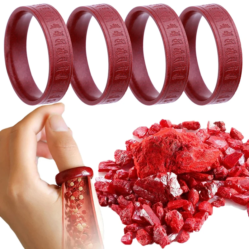 New Feng Shui Wealth Ring Lucky Buddhis Amulet Band Ring for Men Women Lucky Red Ring Money Amulet Lucky Rings Bring Good Luck 1