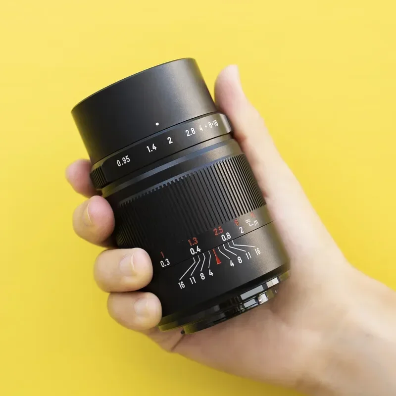 7artisans 25mm F0.95 APS-C 대구경 초광각 프라임 카메라 렌즈 ( E, 후지 X 마운트용, 인물 사진 촬영용)