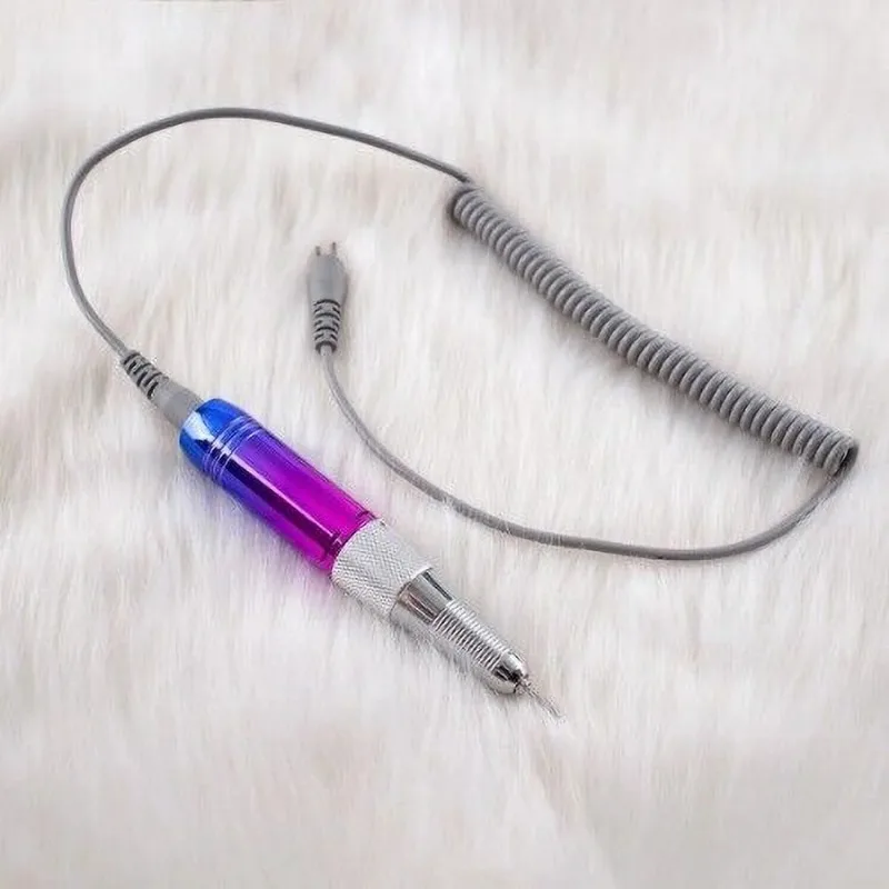 35000RPM Nail Drill Handle 3Pin File Grind MachineTool Nails File for Acrylic Nails Gel Polishing Removing Pen 6