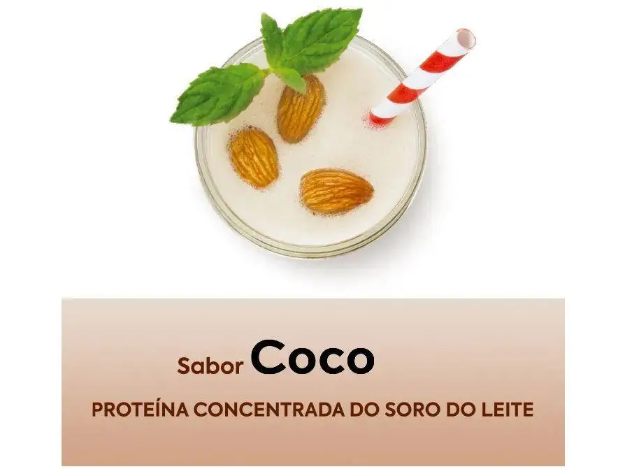 WHEY PROTEIN EM PO COCO 1Kg 5