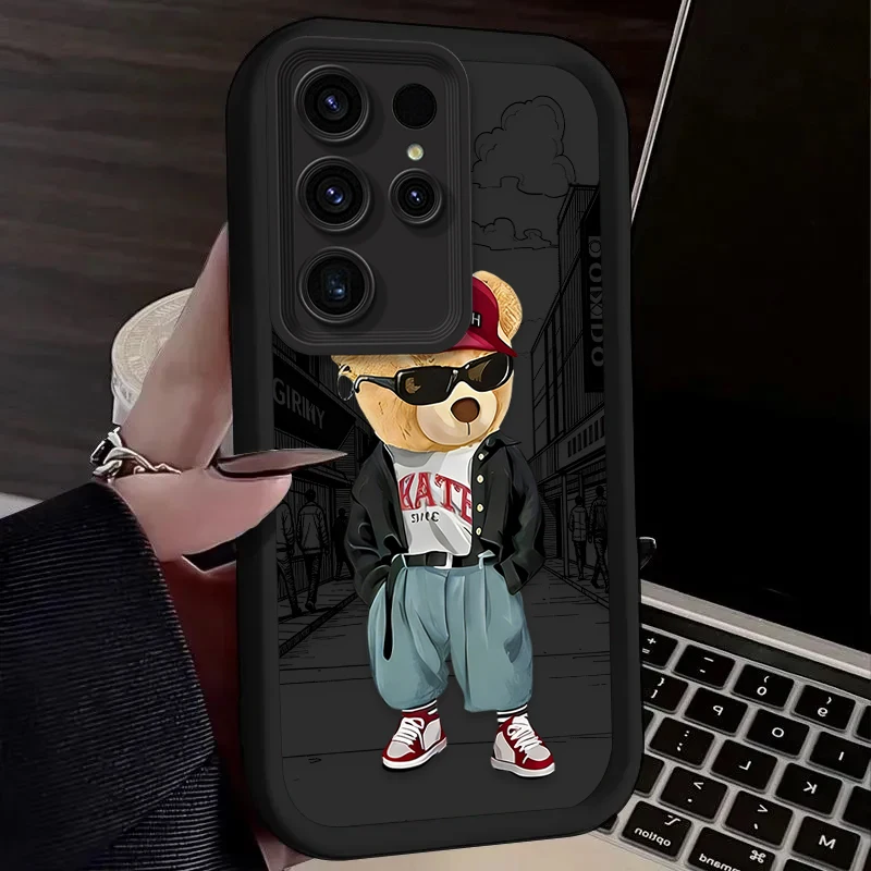 Chic Bear Design Phone Case - Cute and Stylish Protective Cover