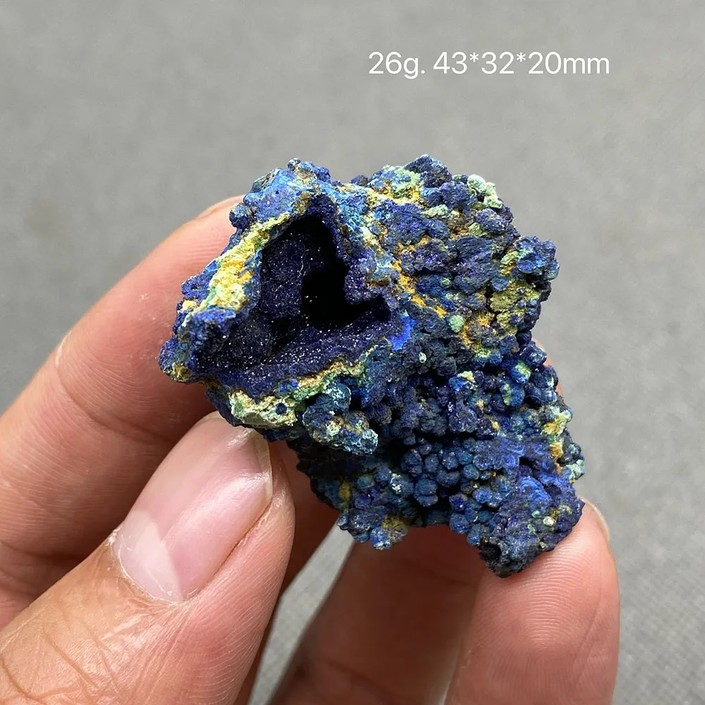 100% Natural beautiful Azurite and Malachite symbiotic mineral specimen crystal Stones and crystals Healing crystal