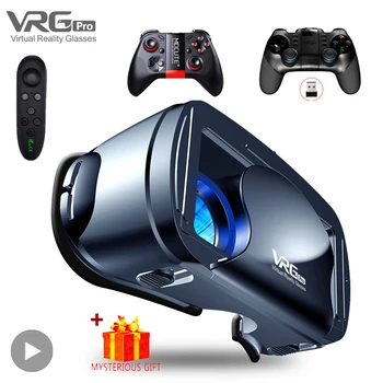 VRG Pro Occhiali VR Dispositivi per cuffie per realtà virtuale Viar Occhiali per casco 3D Lenti intelligenti per smartphone Visualizzatore mobile per telefono cellulare