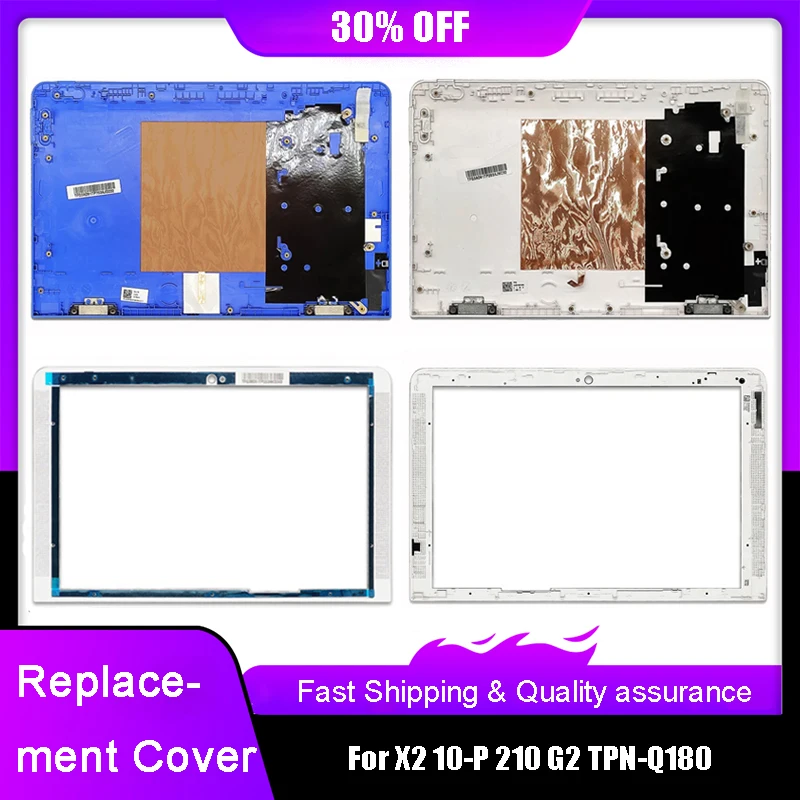 Nuovo Laptop Lcd Back Top Cover Per Hp X2 210 G2 10-P Tpn-Q180 Series Lcd Lunetta Anteriore Sostituzione Coperchio Posteriore Bianco Blu A B Cover