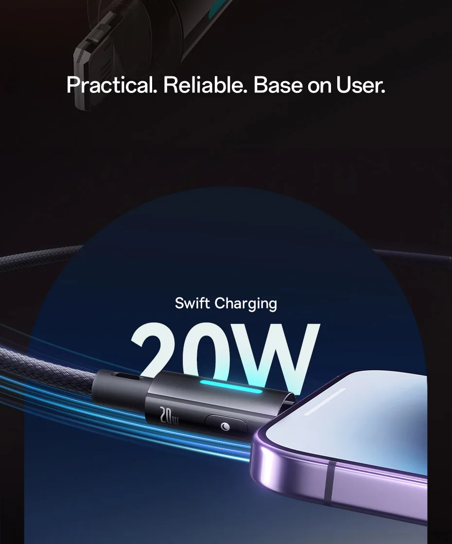 PD 20W Fast Charging USB C Cable for iPhone 14 13 12 11 Pro Max Wire for iPhone