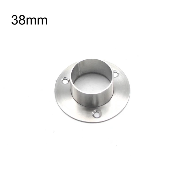 38mm 51mm Guide Shaft Stainless Steel Handrail Wall Rail Round Connection Flange Bracket For Home Improvement - Image 4
