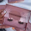100pcs 3D real mink half eyelashes customized box Personal custom logo false eyelash bulk free fast shipping DHL/UPS Small batch 1
