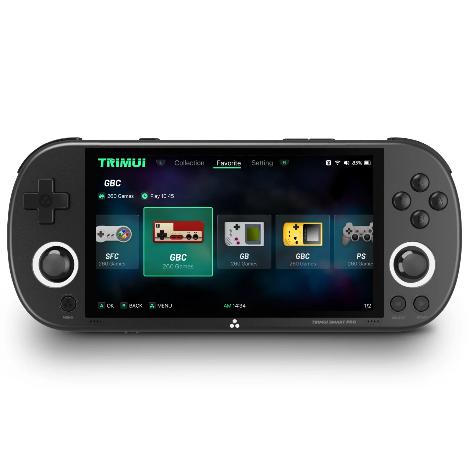 Portable Trimui Smart Pro Handheld Game Console 4.96 inch