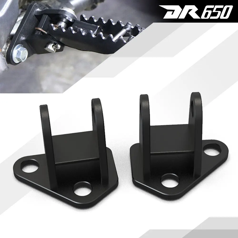 

Motorcycle Footpeg Lowering Mounts Aftermarket FOR SUZUKI DR650 DR650S DR650SE DR 650 S SE 1996-2023 2022 2021 2020 2019 2018