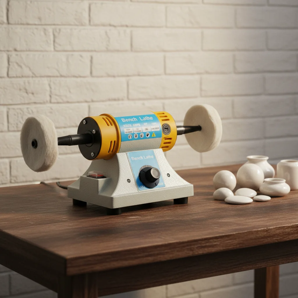 320W 220V Adjustable Speed Polishing Machine,Tabletop Sanding and Polishing Machine， DIY Tool for Grinding and Polishing